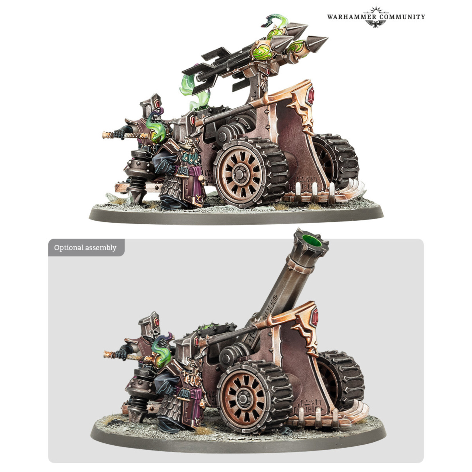 Games Workshop Helsmiths Of Hashut: Deathshrieker Rocket Battery