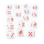 Games Workshop Warhammer 40000: White Scars Dice