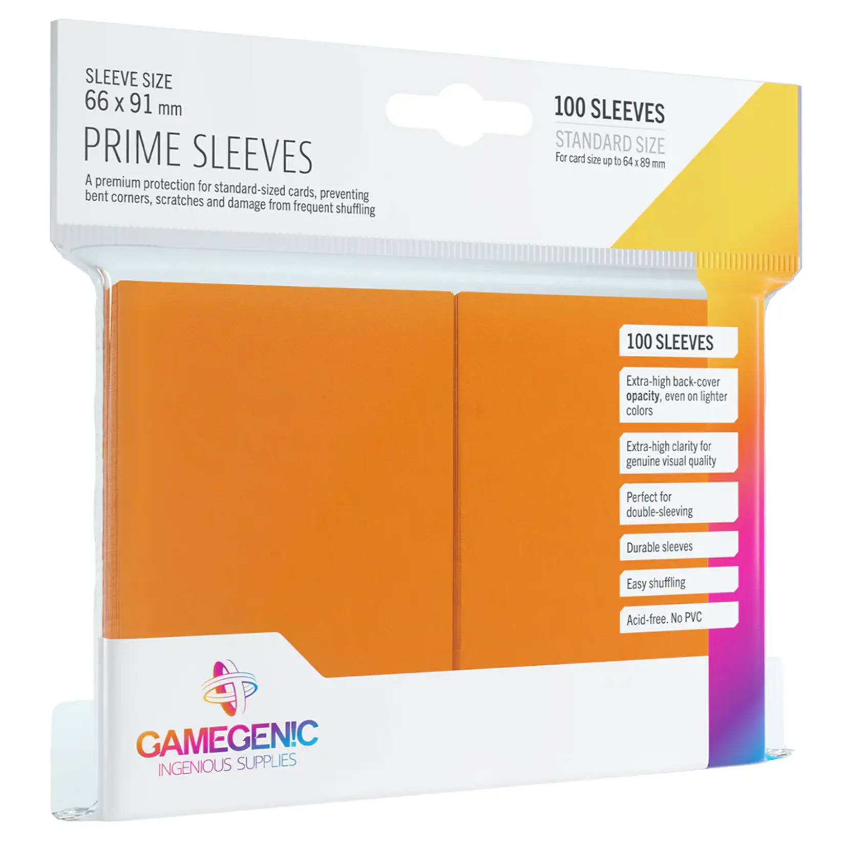 Prime Sleeves: Orange