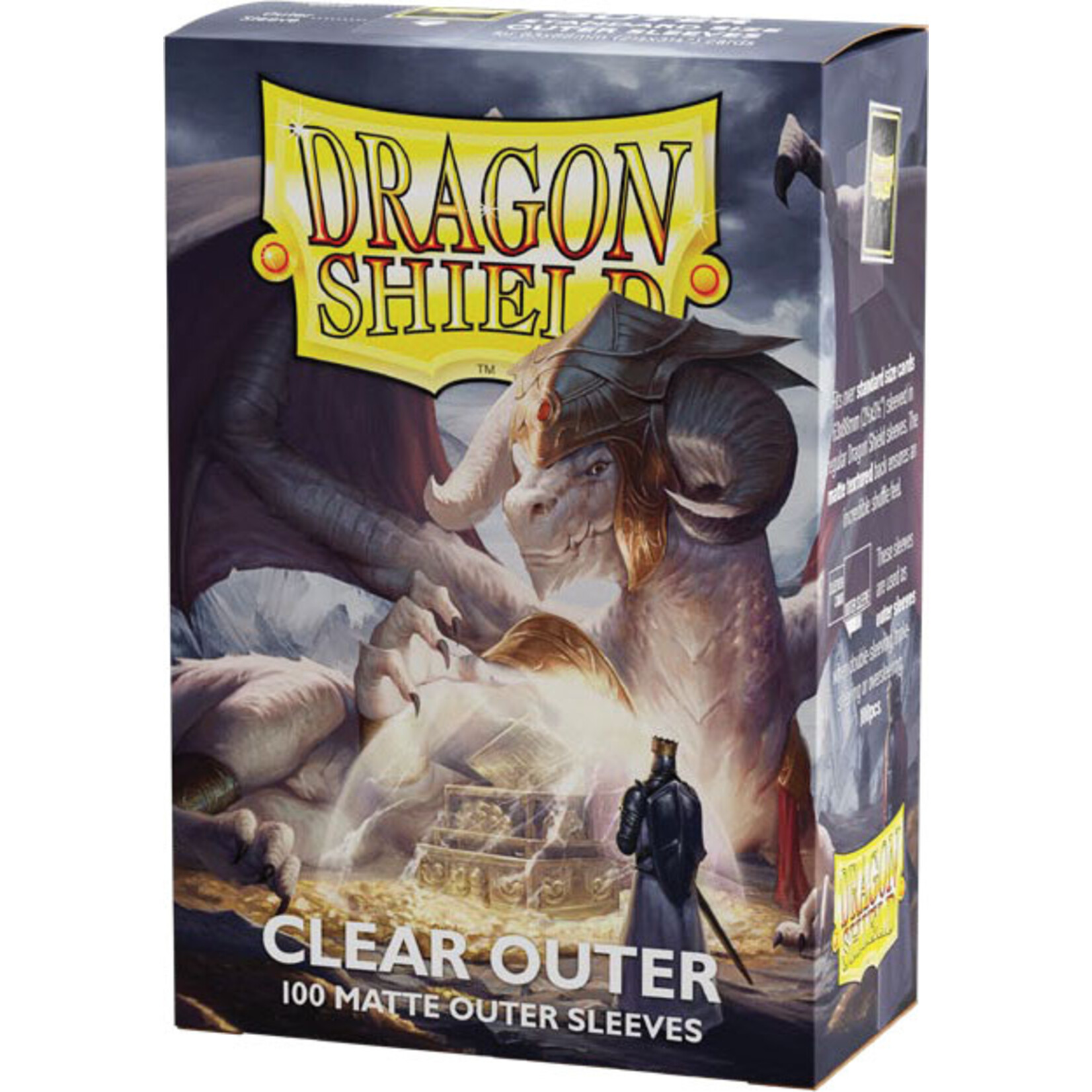 Arcane Tinmen Dragon Shield Standard Sleeves Outer Matte Clear