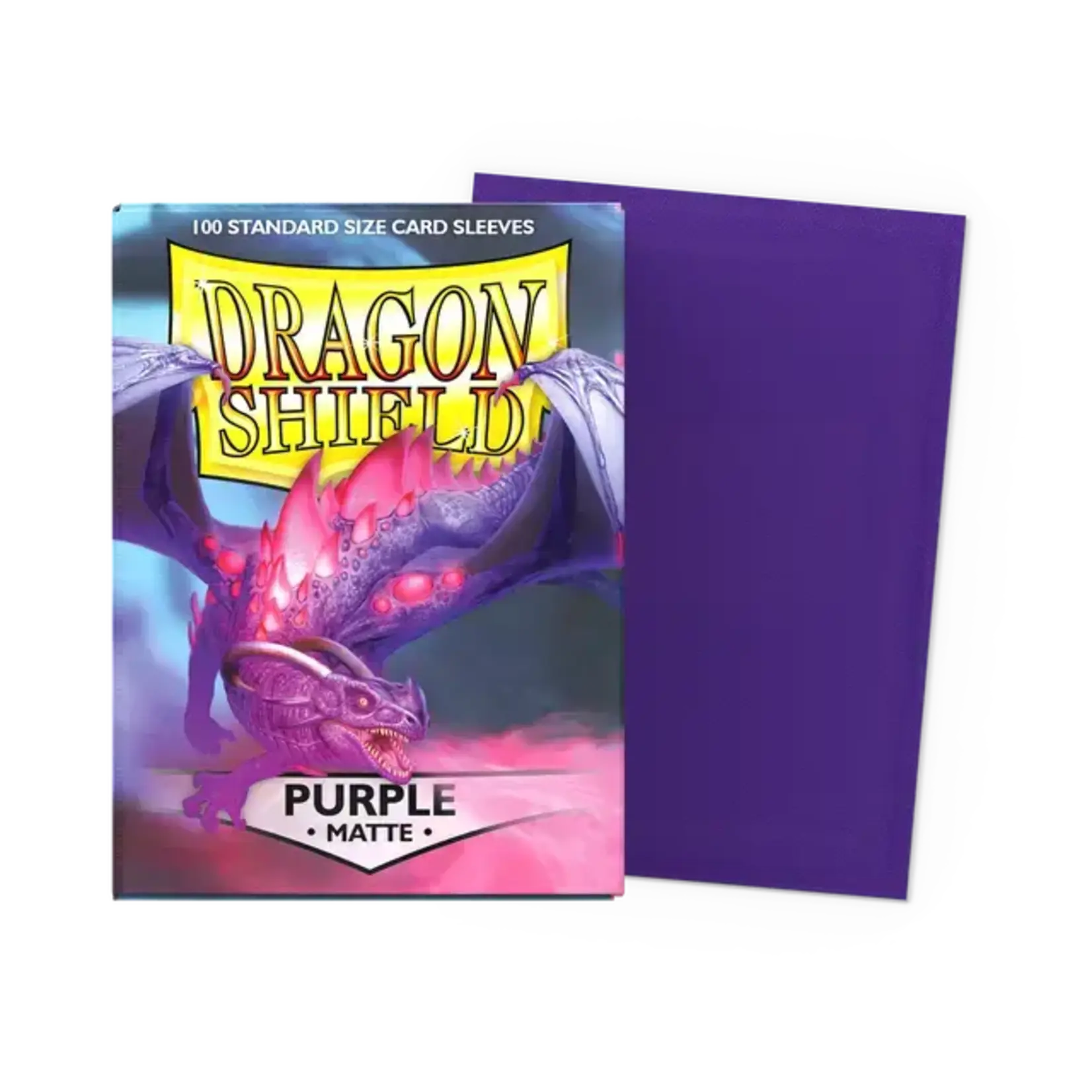 Arcane Tinmen Dragon Shield Sleeves Matte Purple 100Ct