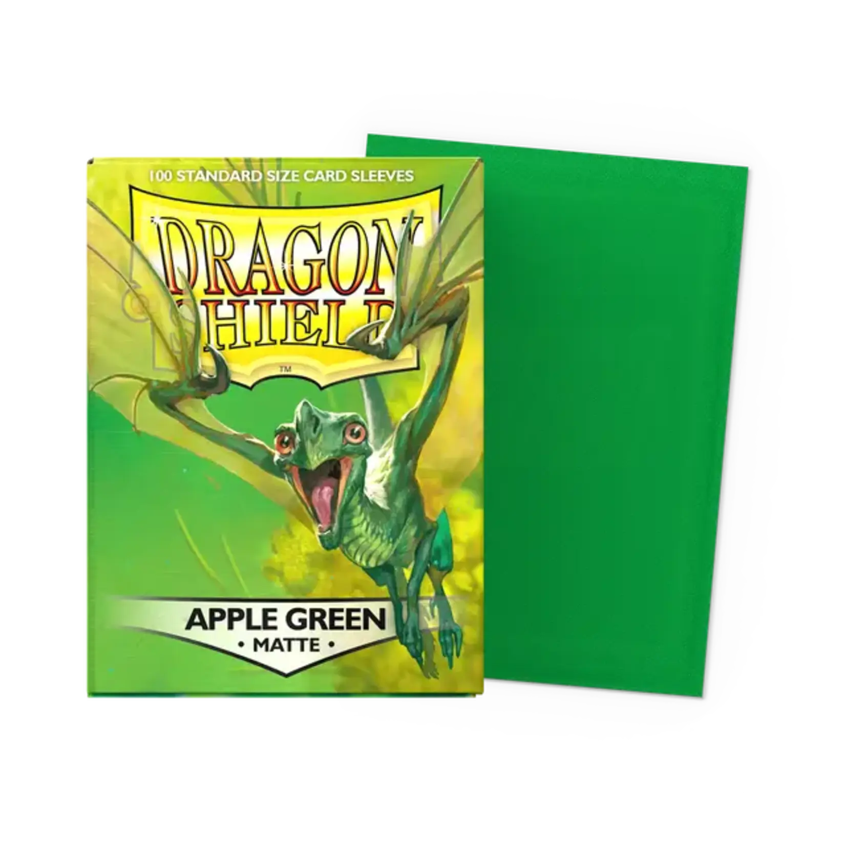 Arcane Tinmen Dragon Shields: (100) Matte Apple Green