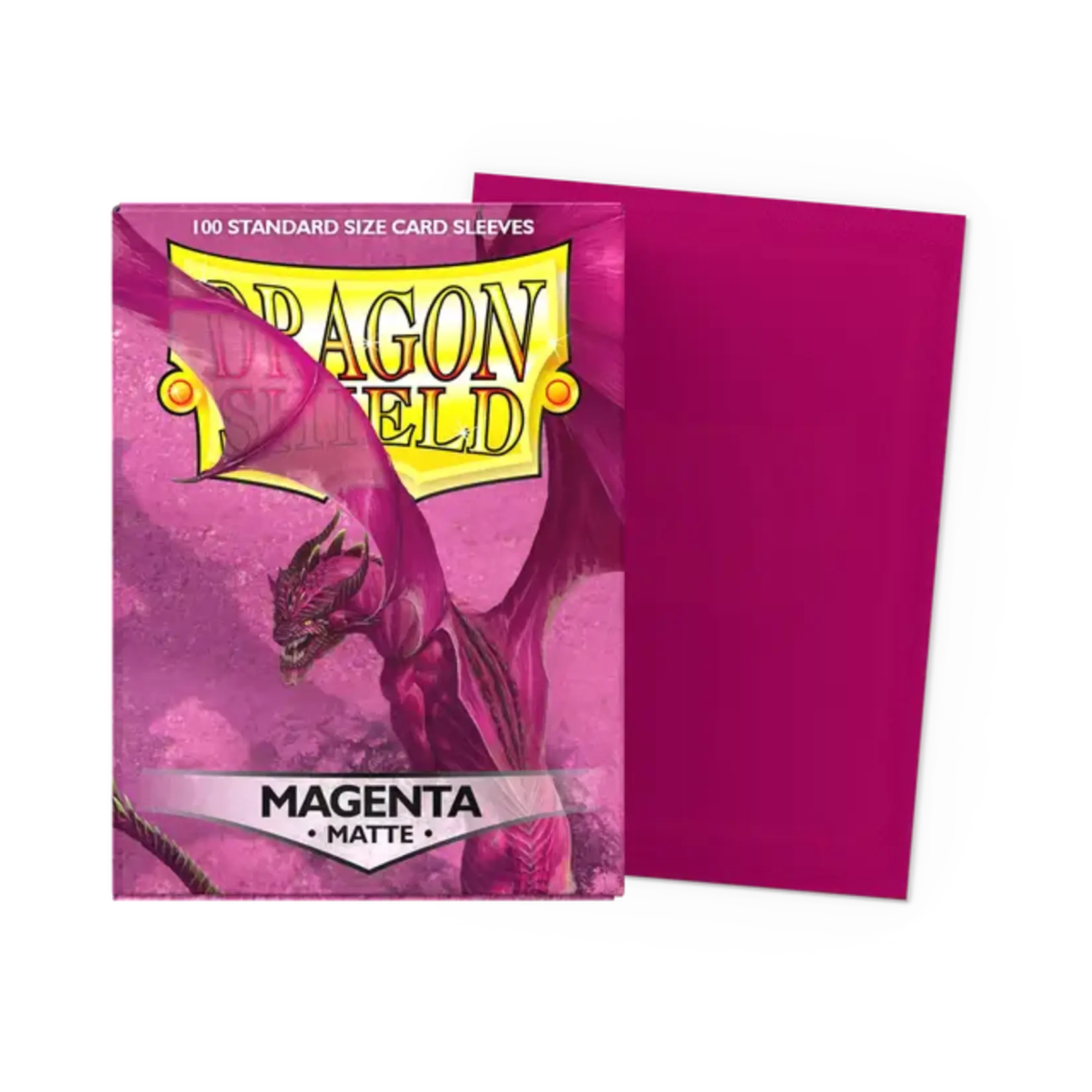 Arcane Tinmen Dragon Shield Sleeves Matte Magenta 100Ct