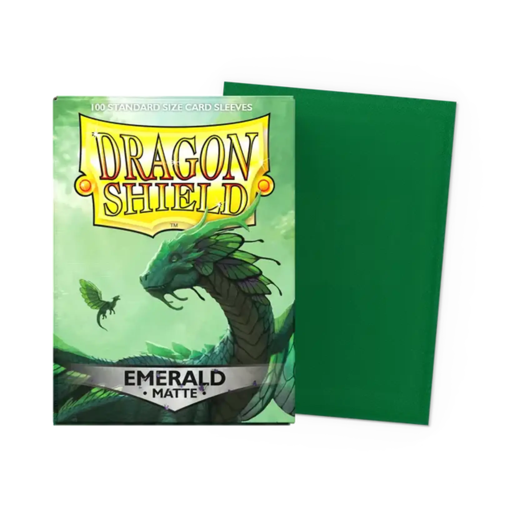 Arcane Tinmen Dragon Shields: (100) Matte Emerald