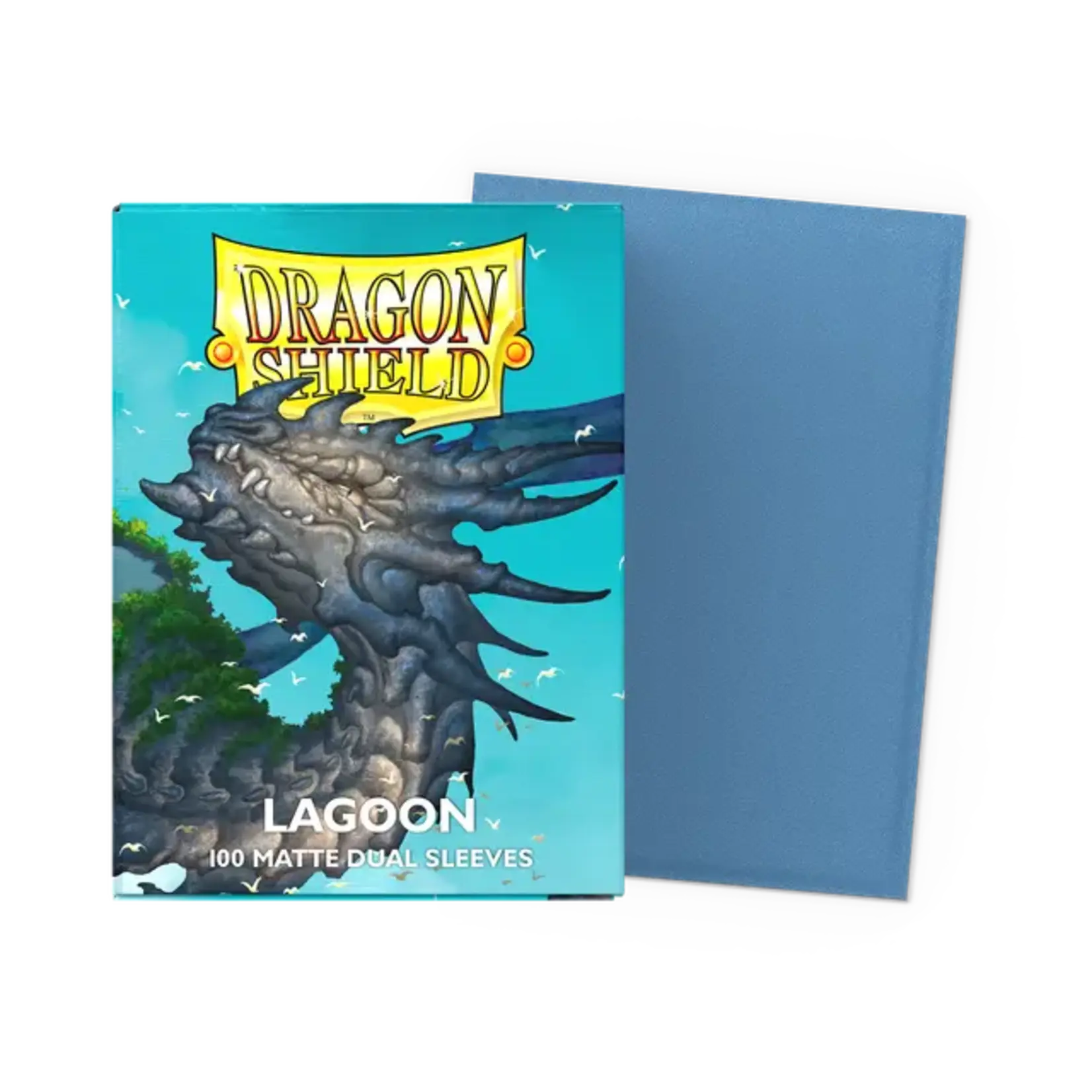 Arcane Tinmen Dragon Shield Sleeves Dual Matte Lagoon 100Ct