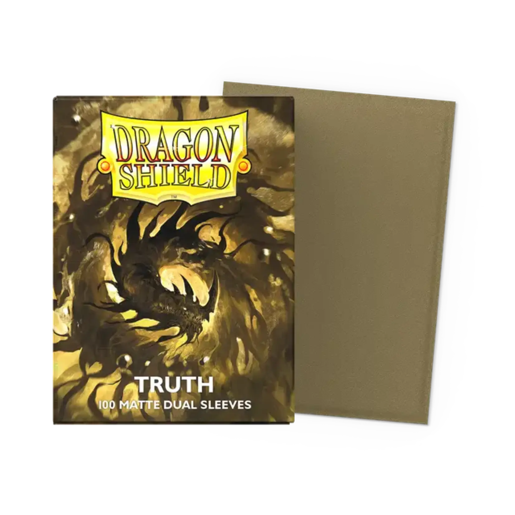 Arcane Tinmen Dragon Shield Sleeves Dual Matte Truth 100Ct