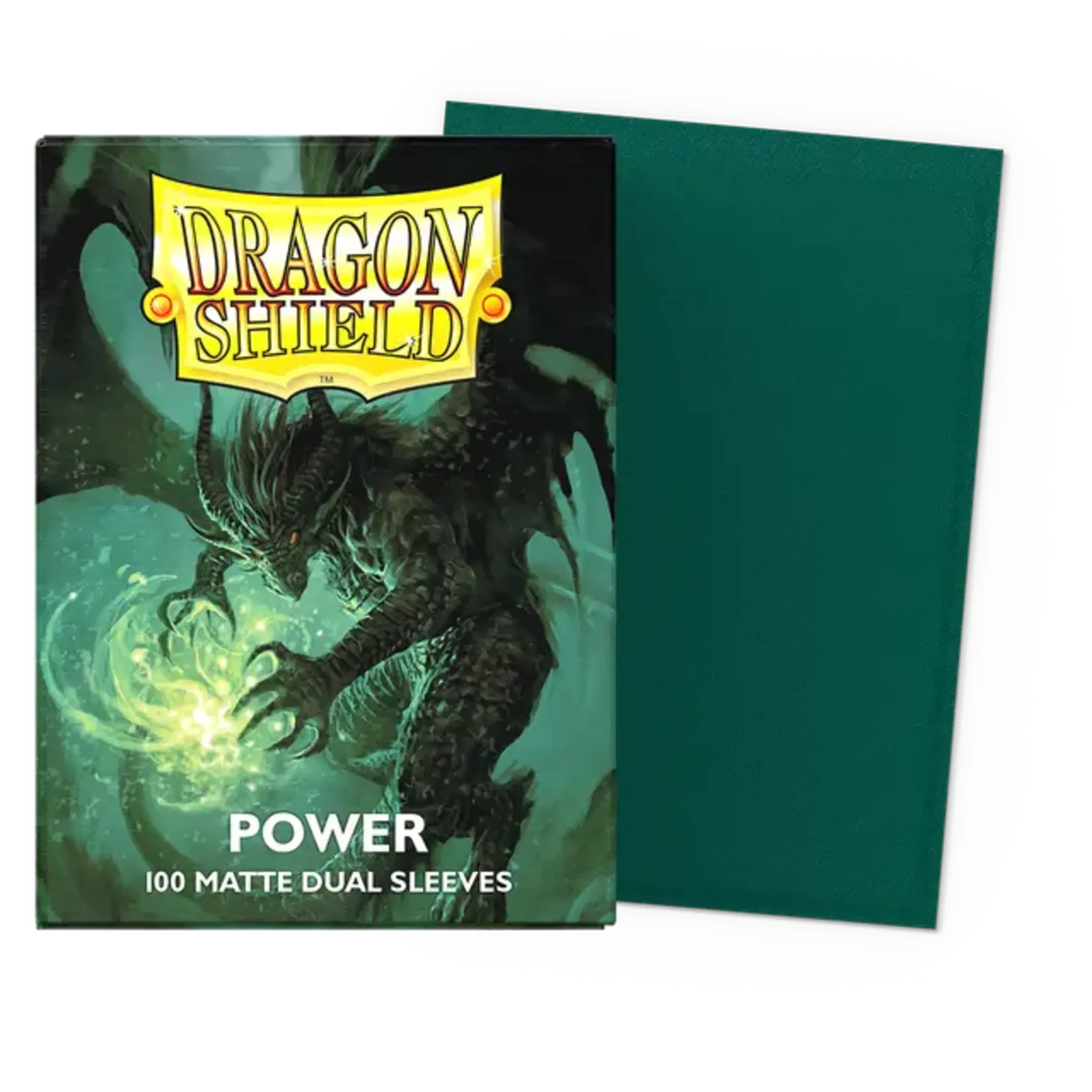 Arcane Tinmen Dragon Shield Sleeves Dual Matte Power 100Ct