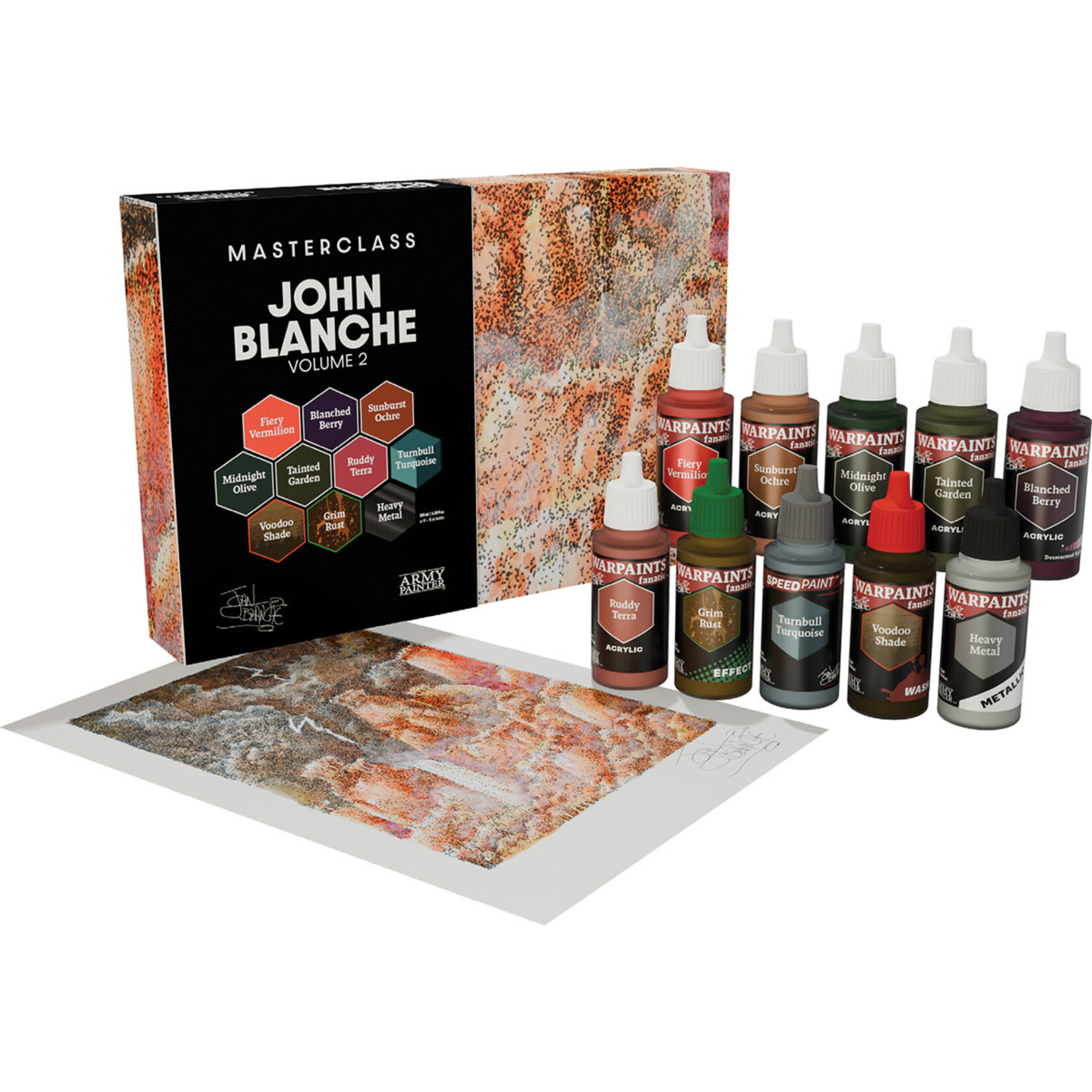 Army Painter Masterclass John Blanche Paint Set Volume 2