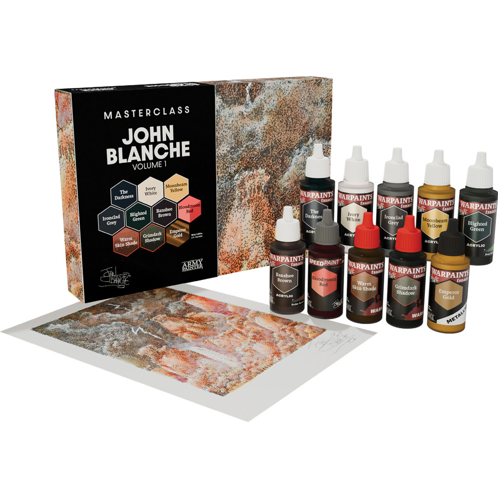 Army Painter Masterclass John Blanche Paint Set Volume 1