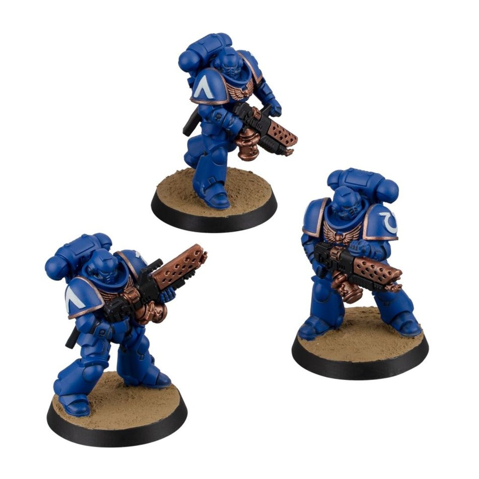 Games Workshop Infernus Space Marines + Paints
