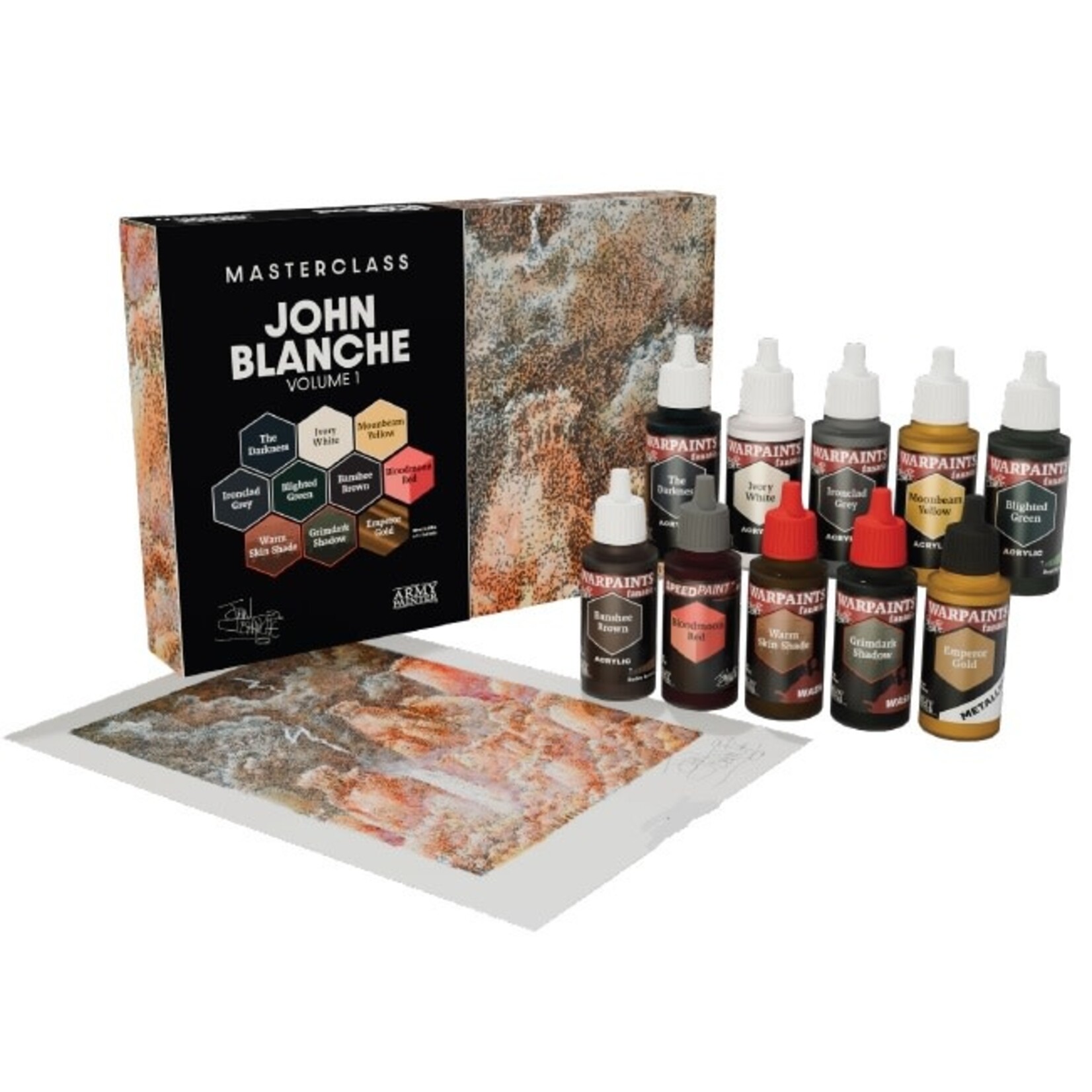 Army Painter Masterclass John Blanche Paint Set Volume 1