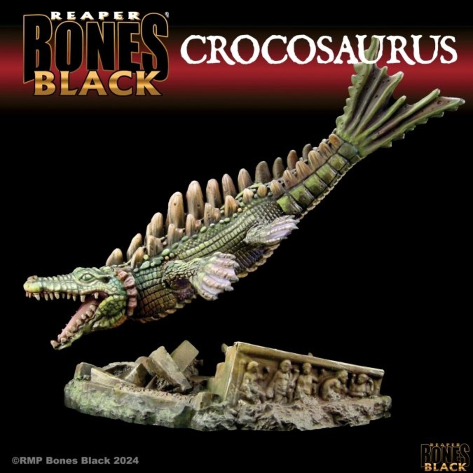Reaper Miniatures Crocosaurus (Crocodile-Dragon)