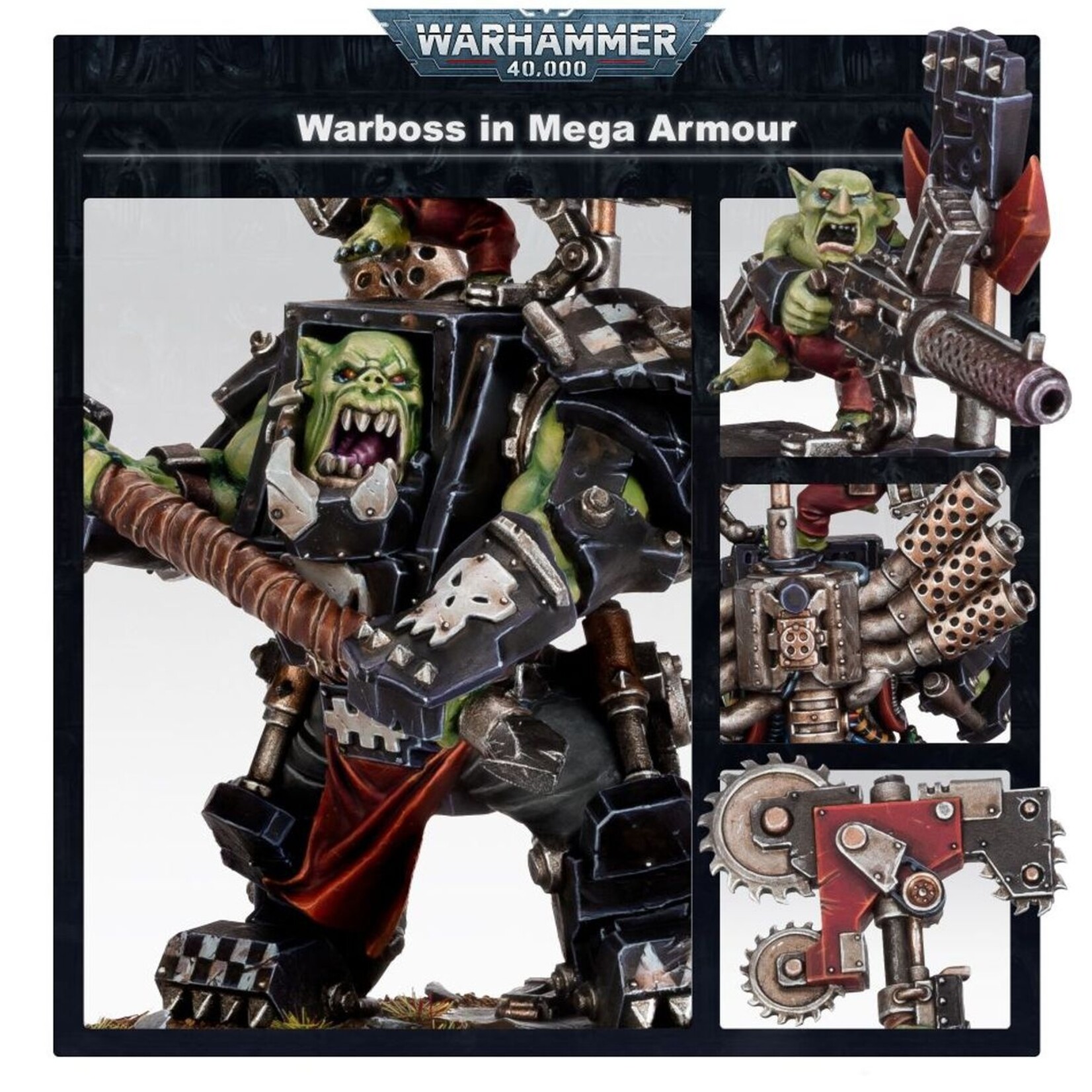 Orks: Ork Warboss In Mega Armour