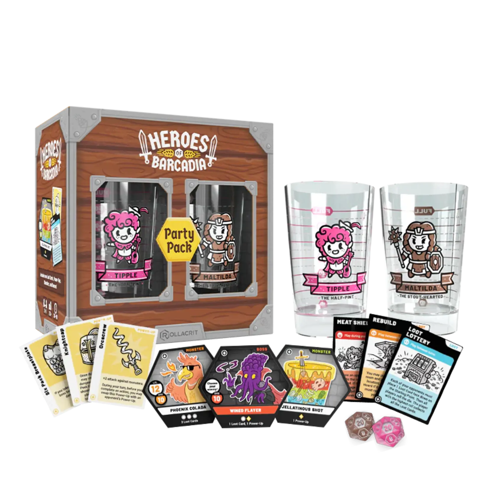 RollACrit Heroes of Barcadia: Party Pack Expansion