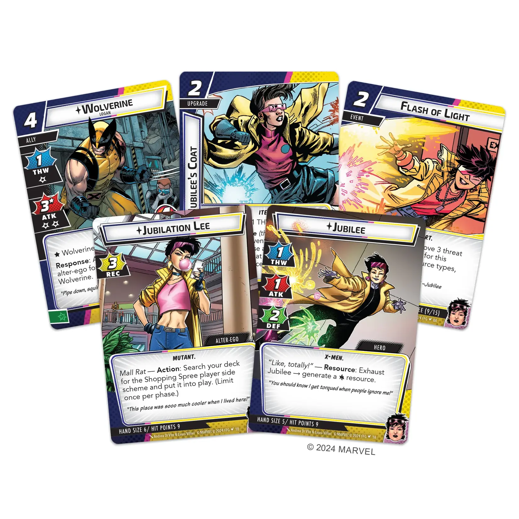 Fantasy Flight Games Marvel Champions: The Card Game - Jubilee Hero Pack