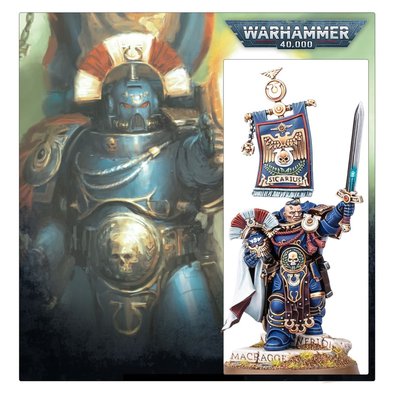 Games Workshop Ultramarines: Cato Sicarius