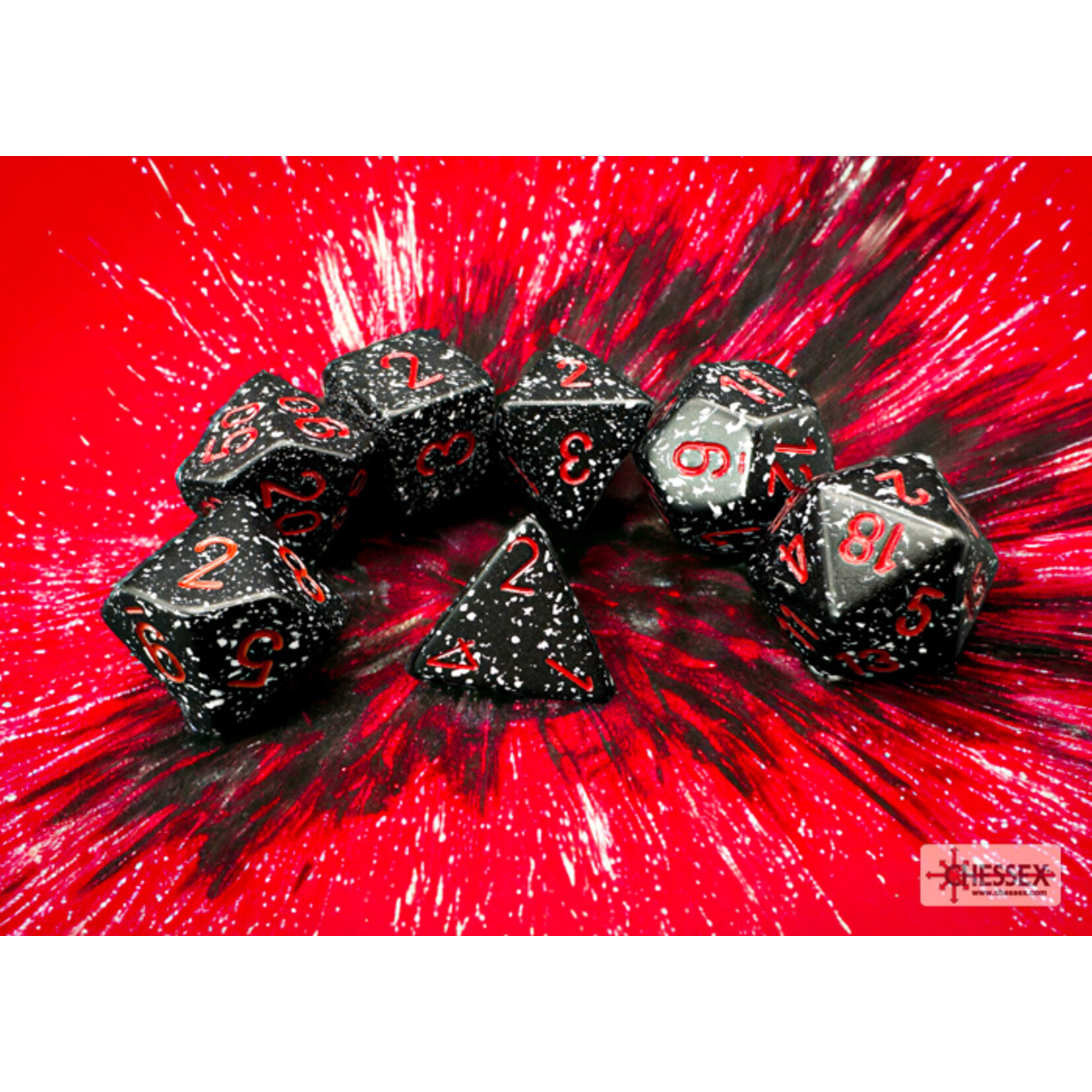 Chessex Speckled Space Polyhedral 7-Dice Set