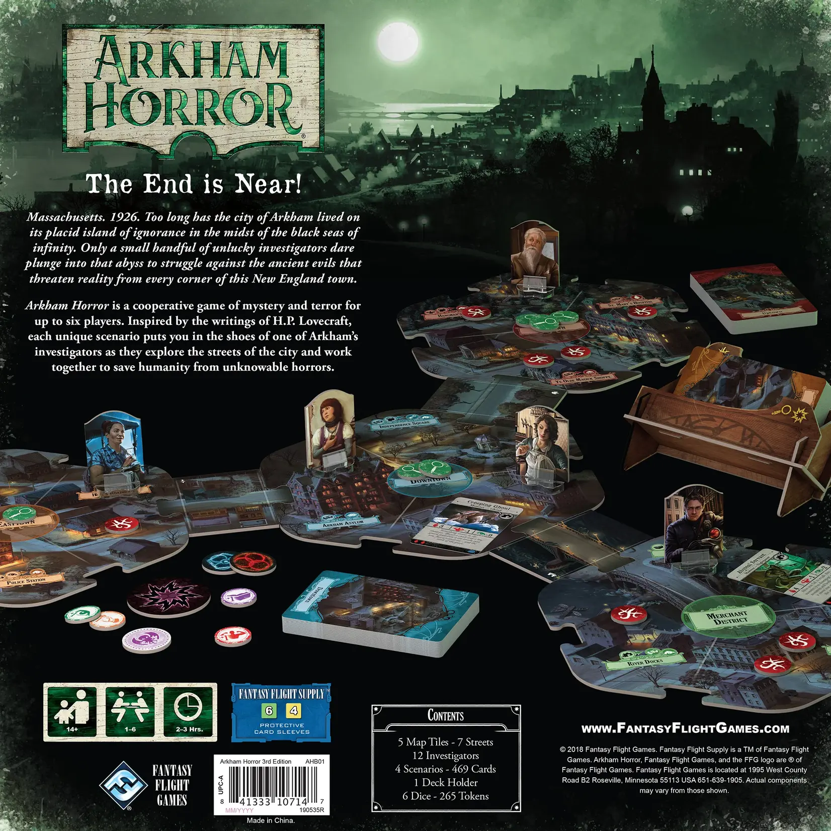 Fantasy Flight Games Arkham Horror Third Edition
