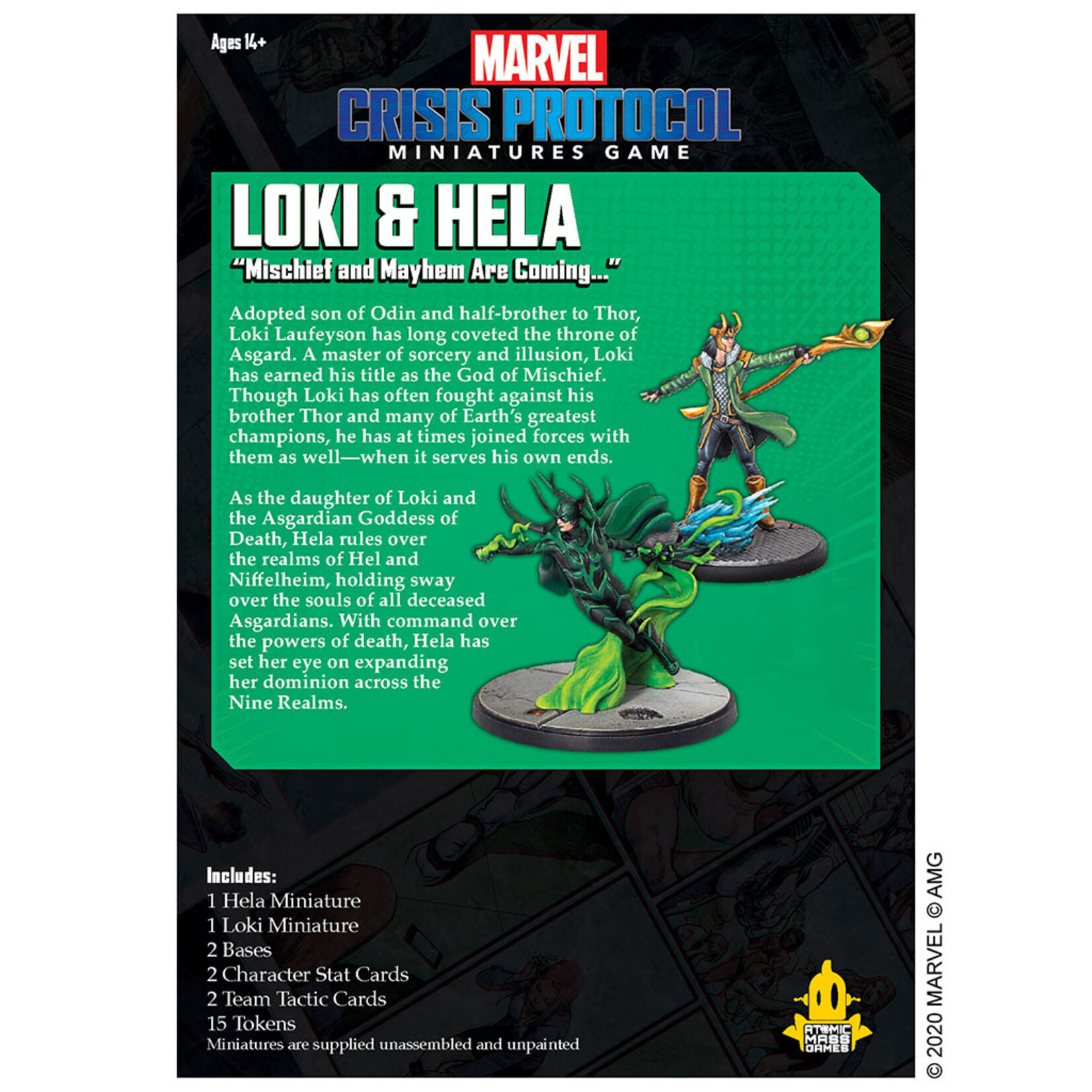 Marvel Crisis Protocol - Loki and Hela