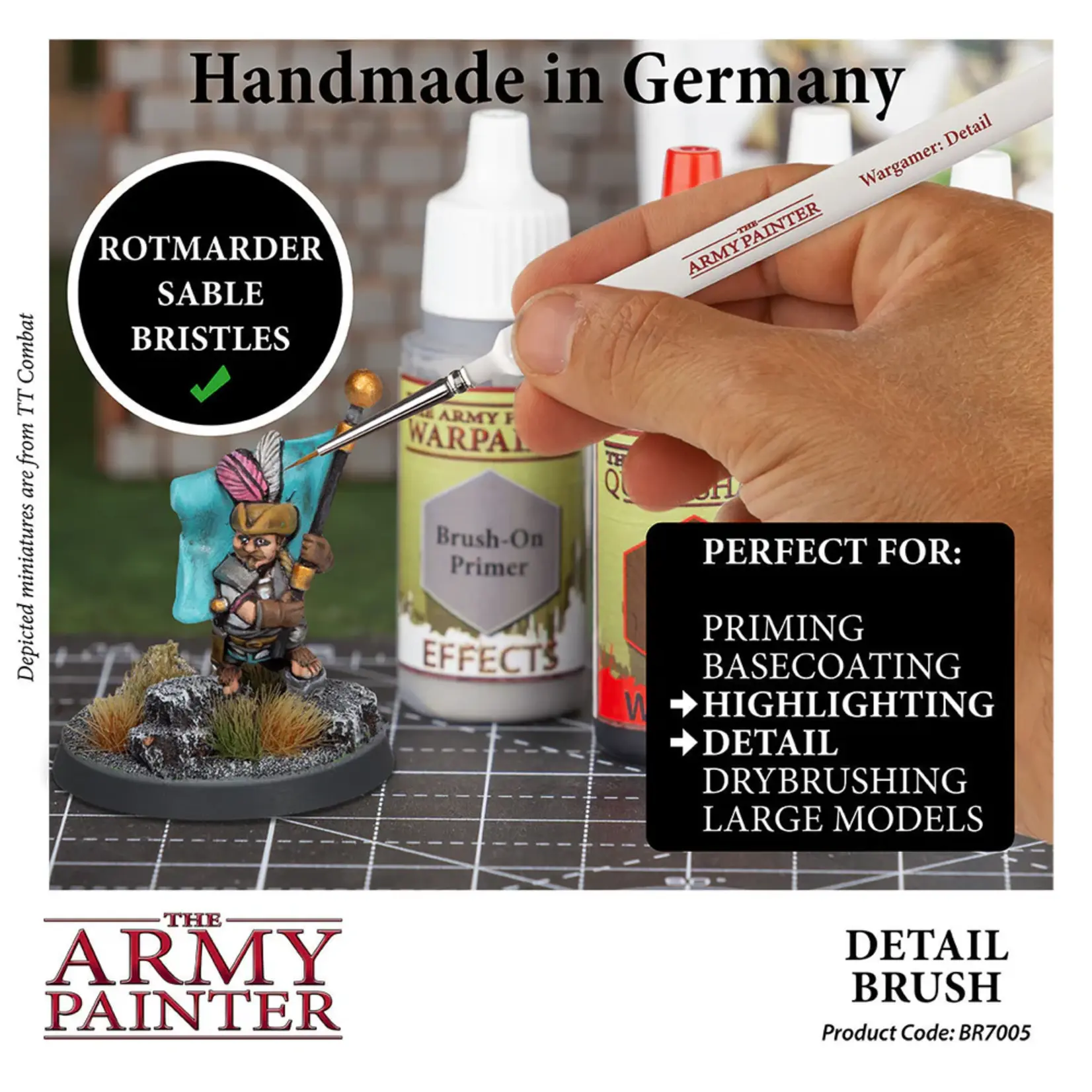 Army Painter Wargamer Brush: Detail