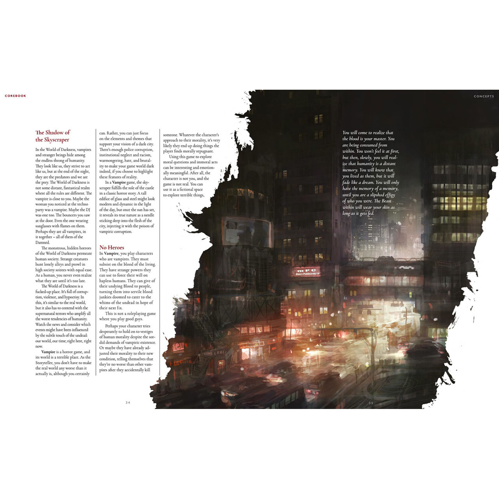 RENEGADE Vampire The Masquerade: RPG - Core Rulebook