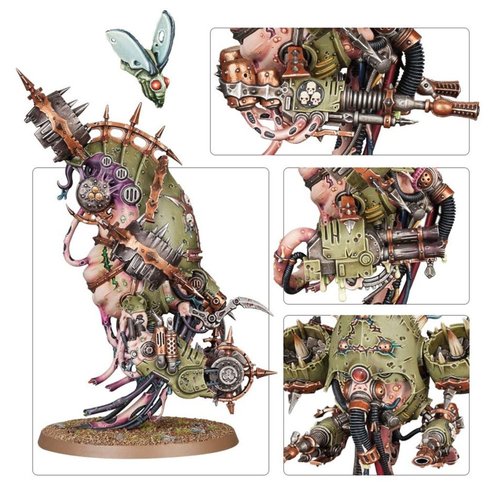 Games Workshop Death Guard: Foetid Bloat-Drone