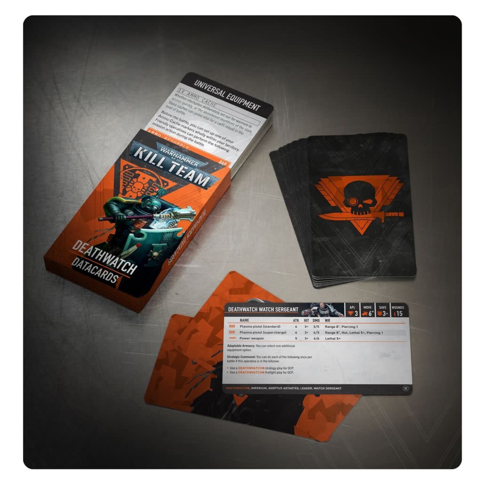 Games Workshop Kill Team Datacards: Deathwatch