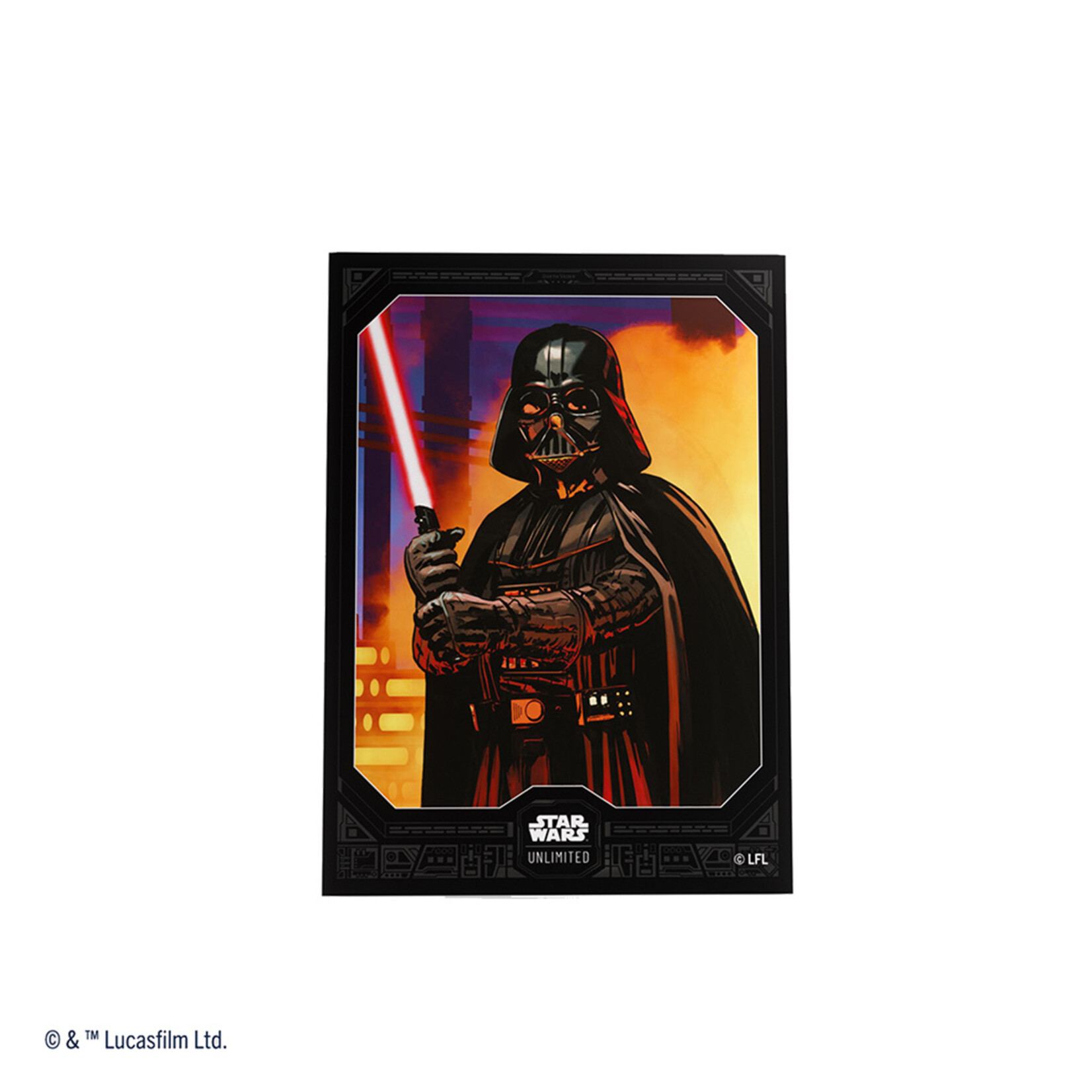 Fantasy Flight Games Star Wars: Unlimited Art Sleeves - Darth Vader