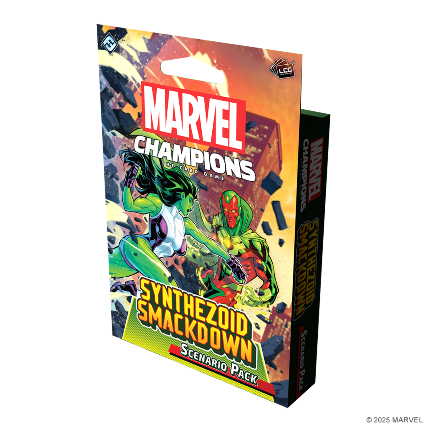 Fantasy Flight Games Marvel Champions: The Card Game - Synthezoid Smackdown Scenario Pack