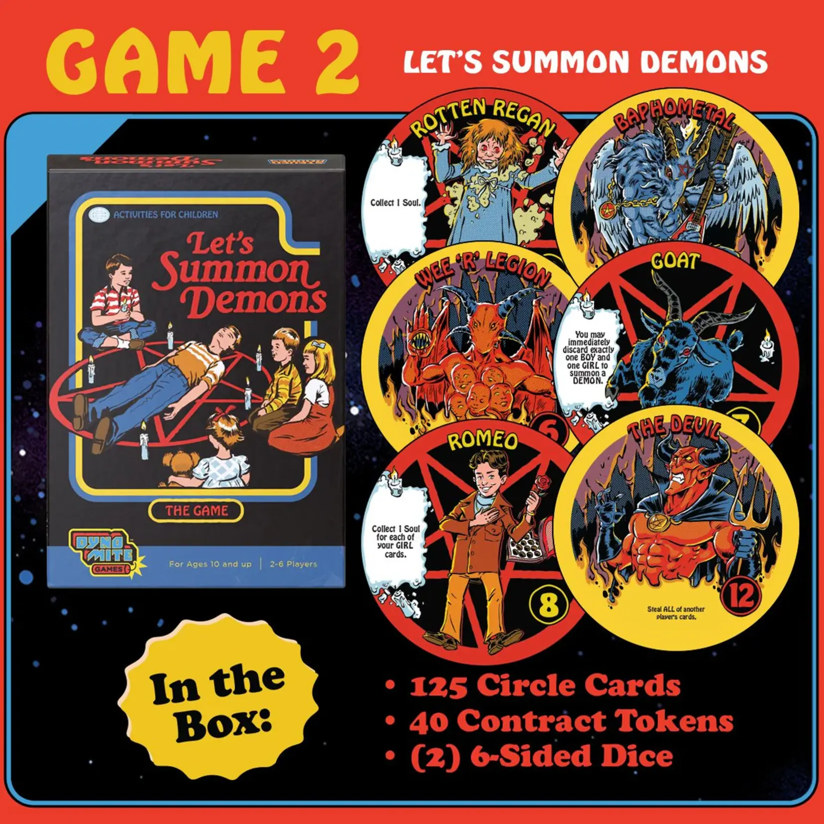 Cryptozoic Steven Rhodes: Let`S Summon Demons