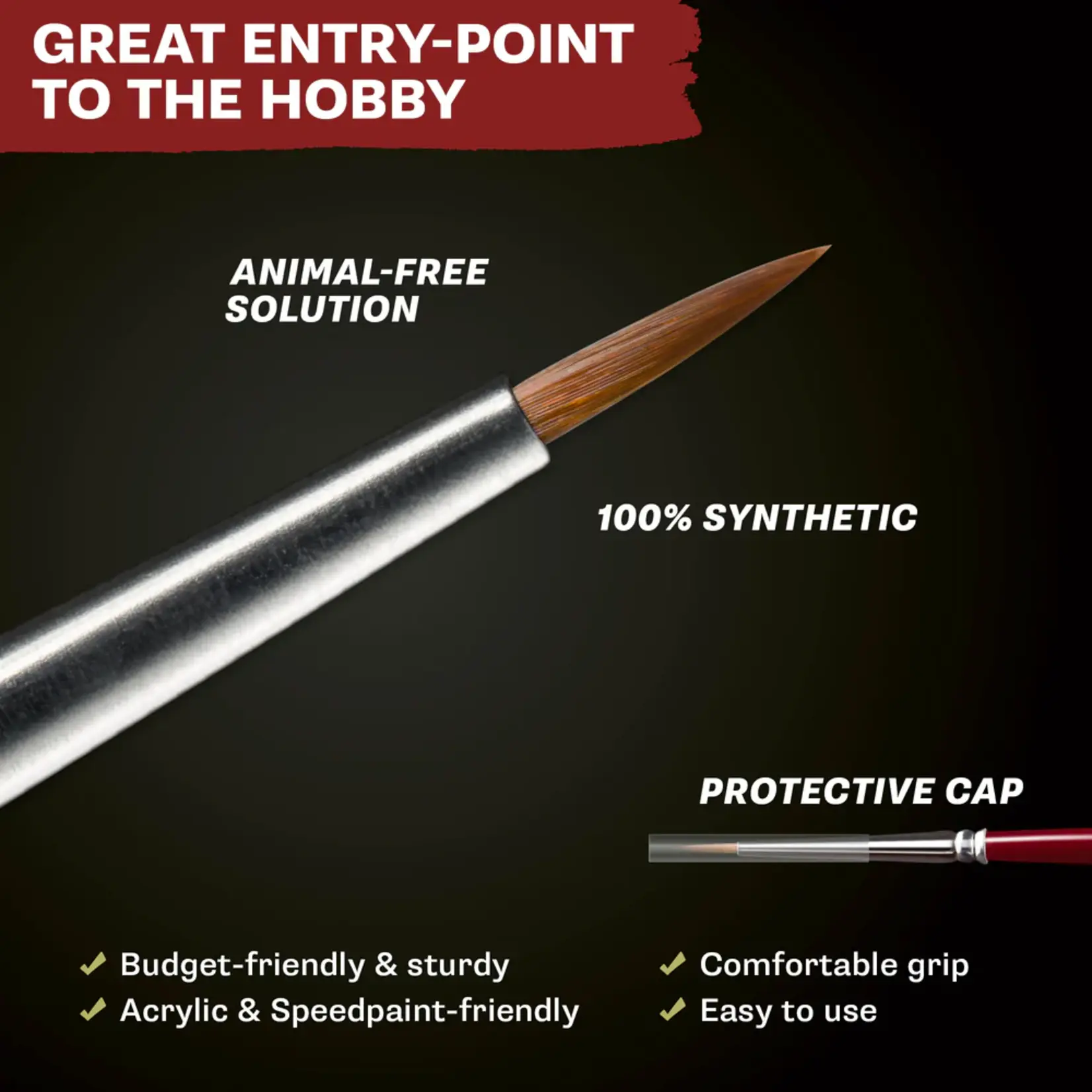 Hobby Brush: Precise Detail