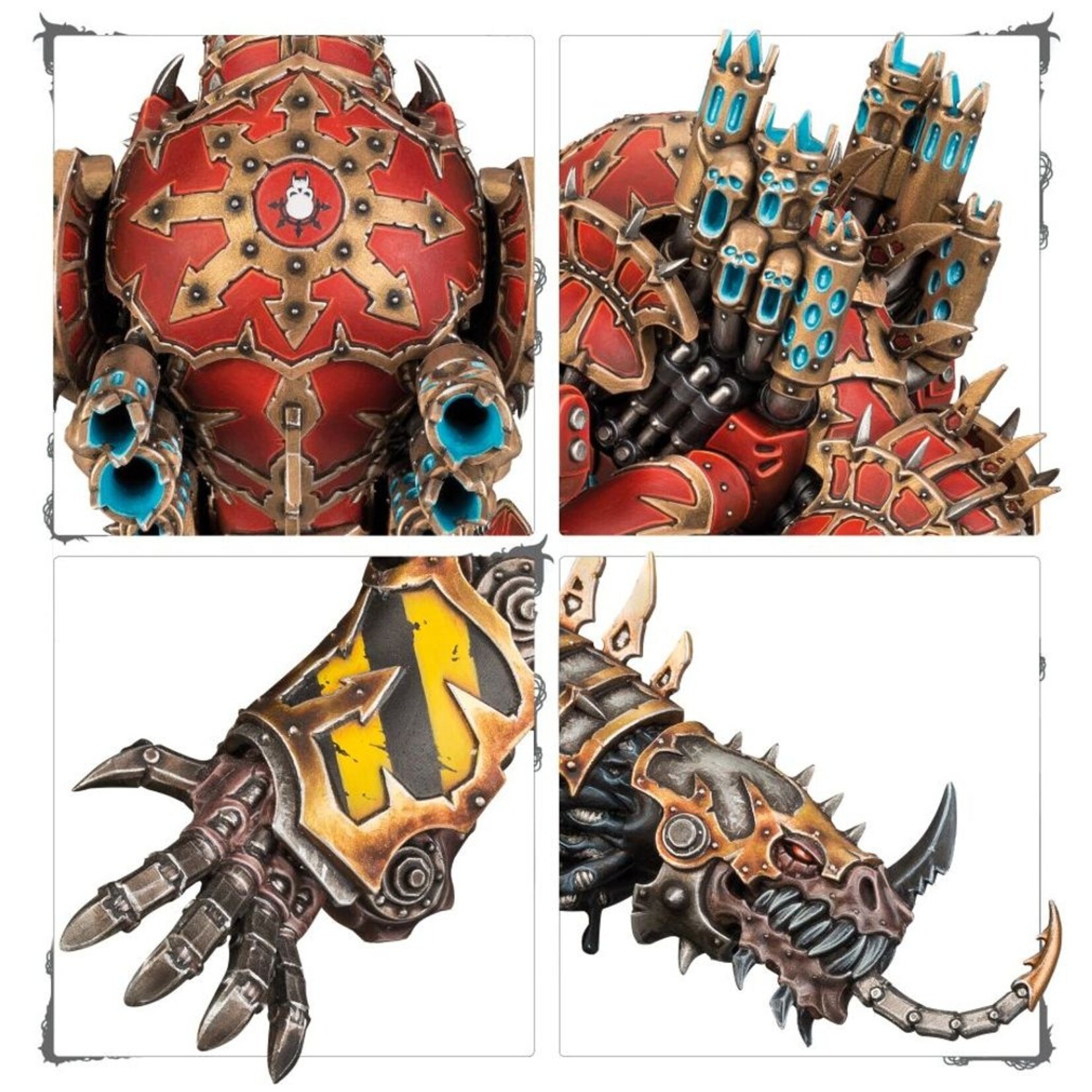 Games Workshop Chaos Space Marines: Forgefiend / Maulerfiend