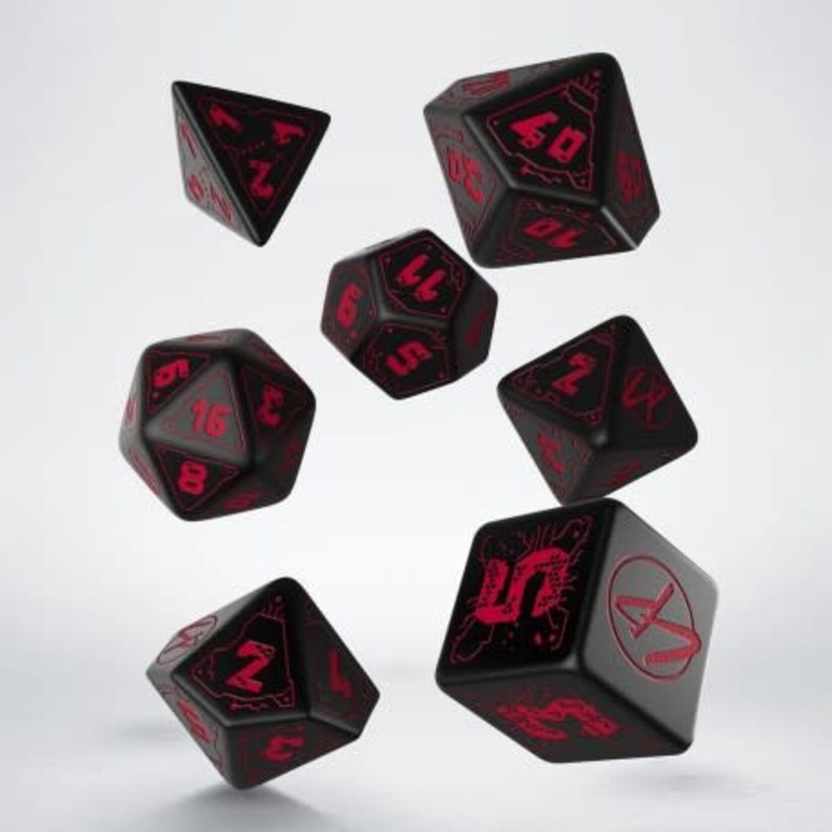 Q-Workshop Cyberpunk RPG Dice Set