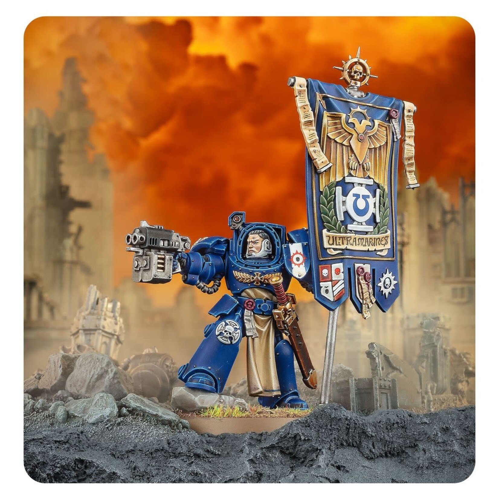 Games Workshop Space Marines: Ancient In Terminator Armour