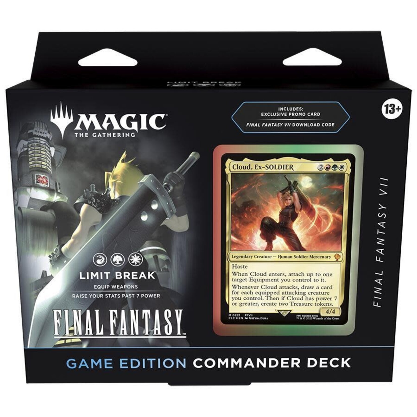 Wizards of the Coast Magic: The Gathering—FINAL FANTASY Commander Deck Limit Break (Red-Green-White)