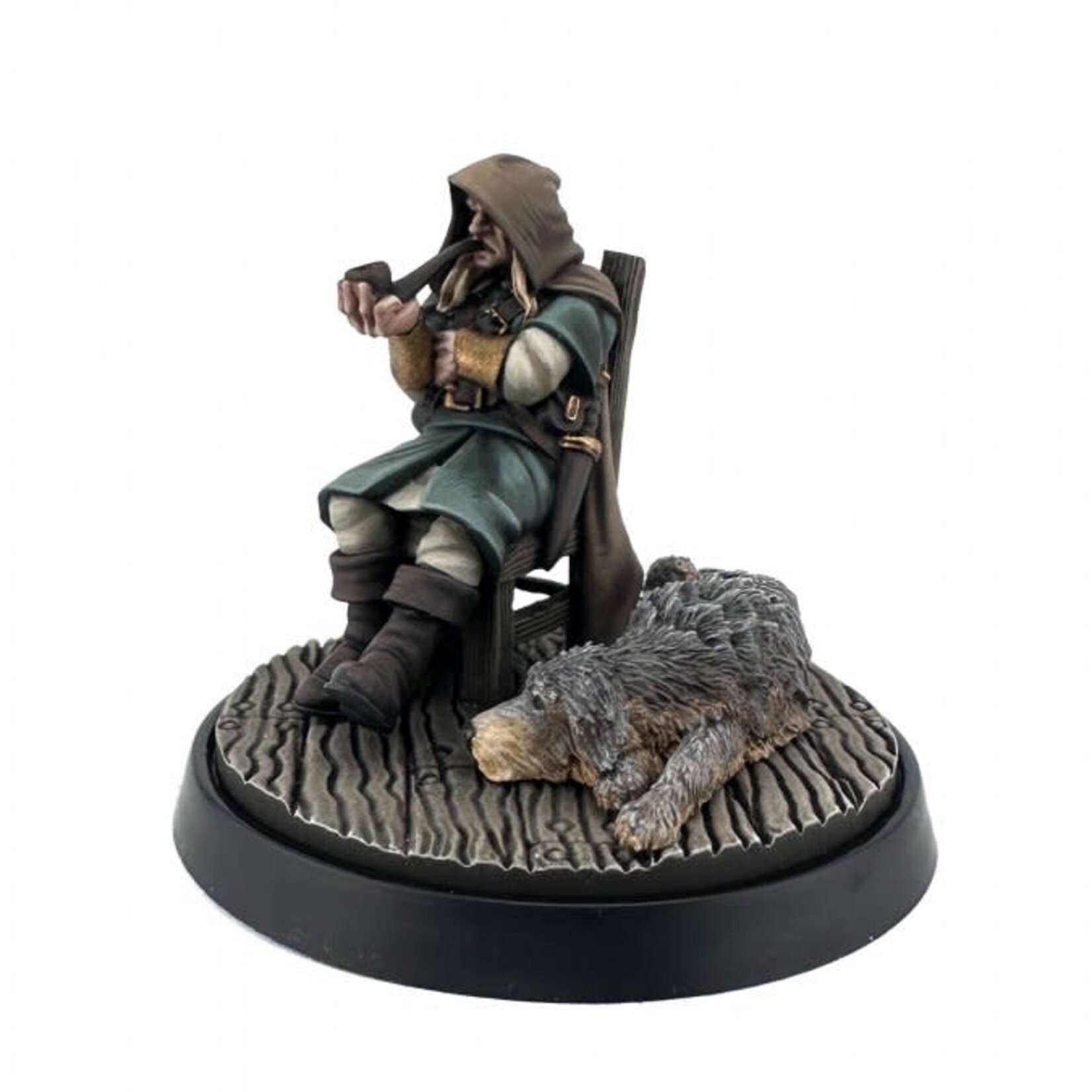Reaper Miniatures Mysterious Stranger and Hound