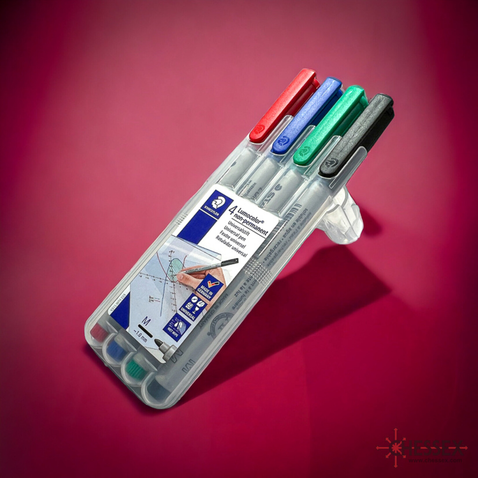 Chessex Water Soluble Markers: 4-Pack