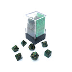 Chessex Scarab Mini-hedral Jade/gold 7-Die Set