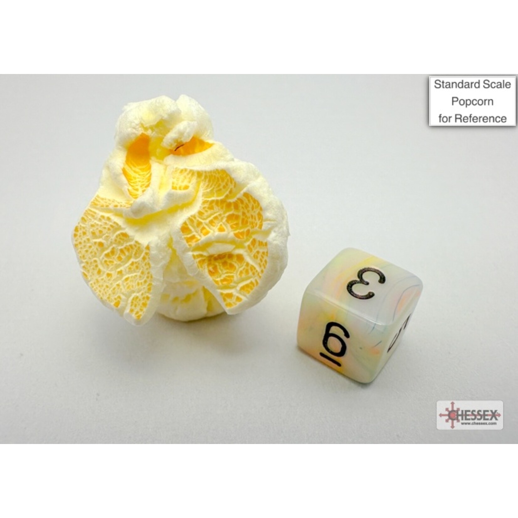 Chessex Festive Mini-hedral Circus/black 7-Die set