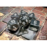 Chessex Translucent Poly Smoke/White (7)