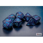 Chessex Speckled Cobalt Polyhedral 7-Dice Set