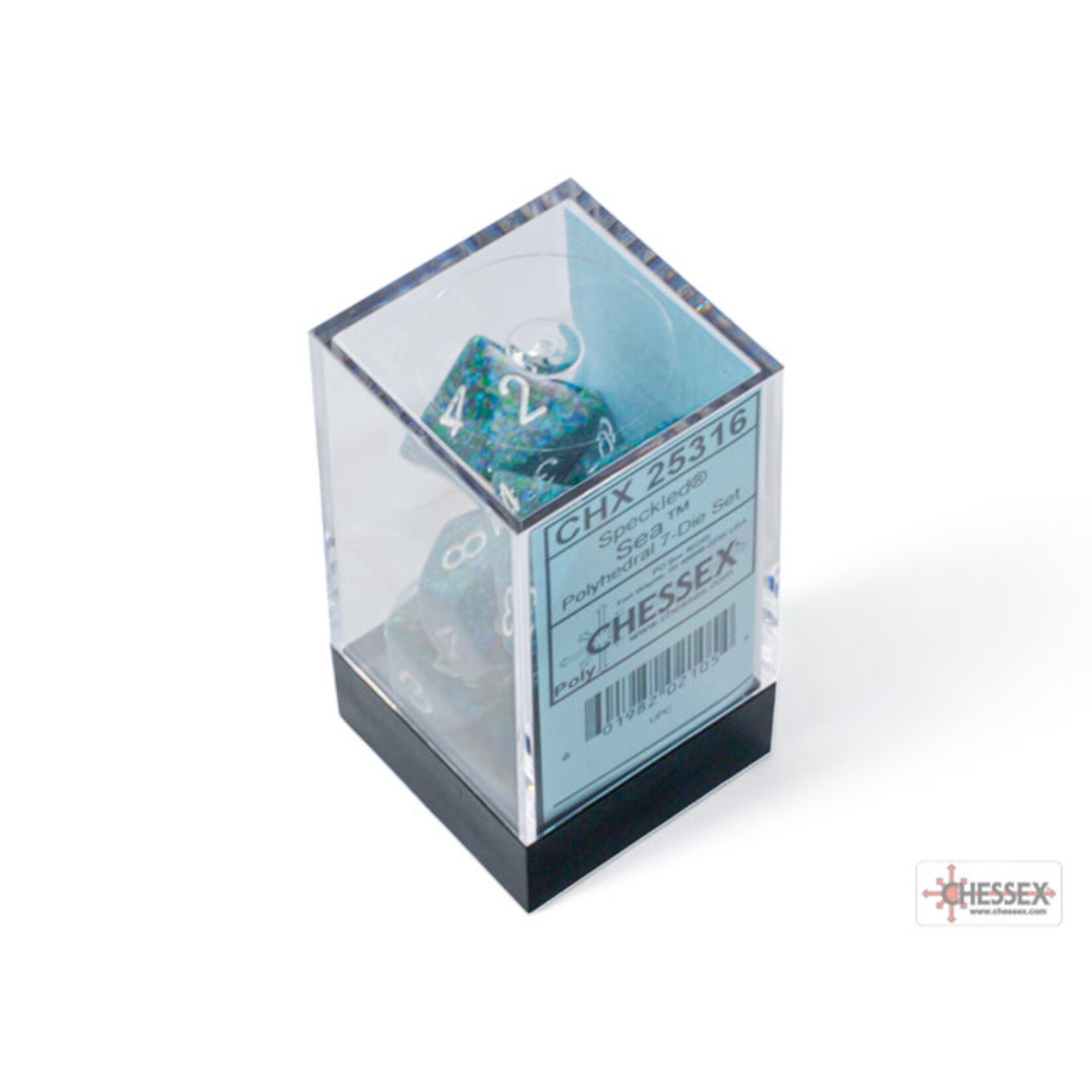 Chessex Speckled Sea Polyhedral 7-Dice Set
