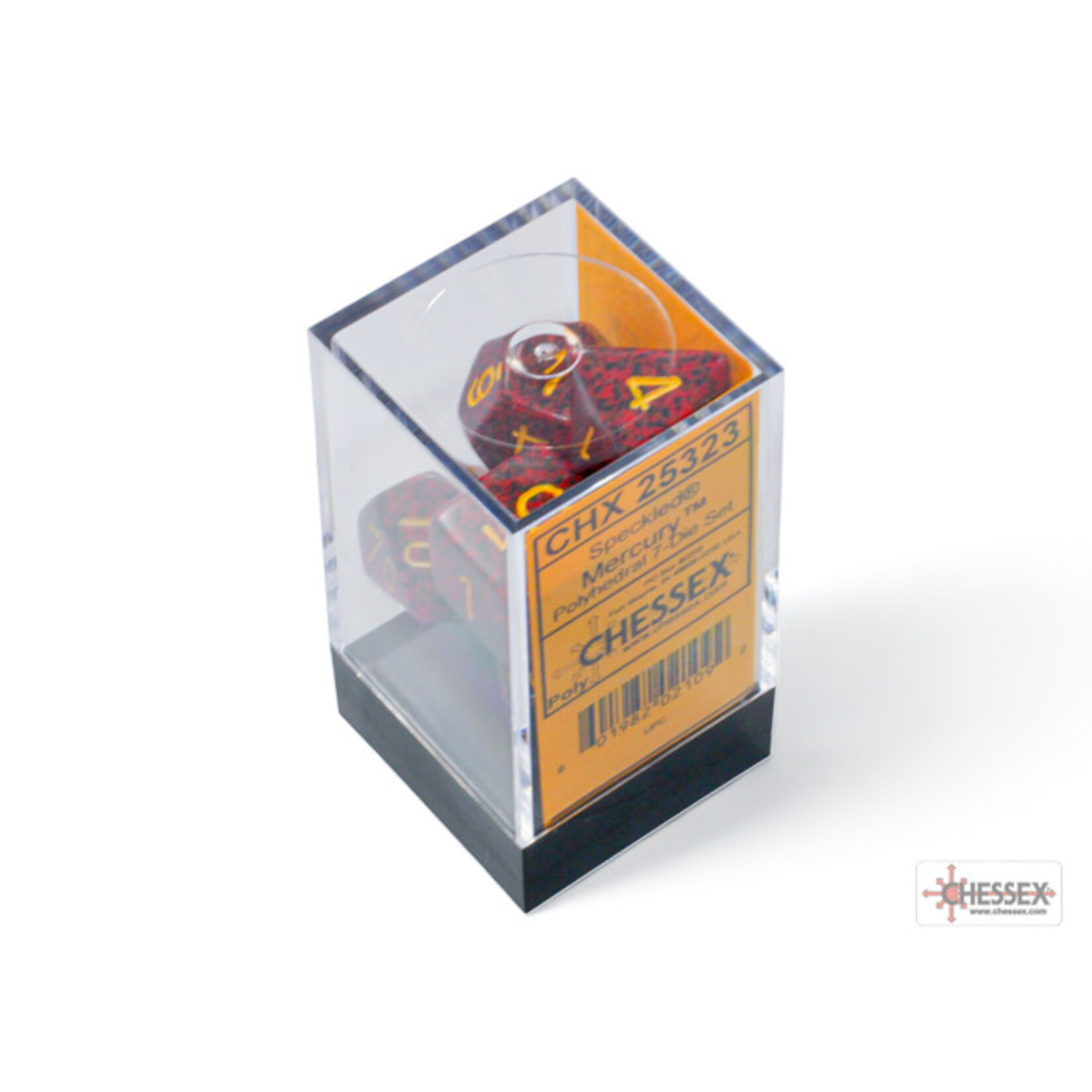 Chessex Speckled Mercury Polyhedral 7-Dice Set