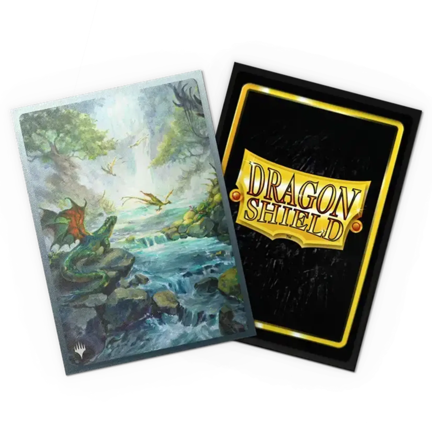 Arcane Tinmen Landfall Series - Misty Rainforest - Matte Dual Art Sleeves (100)