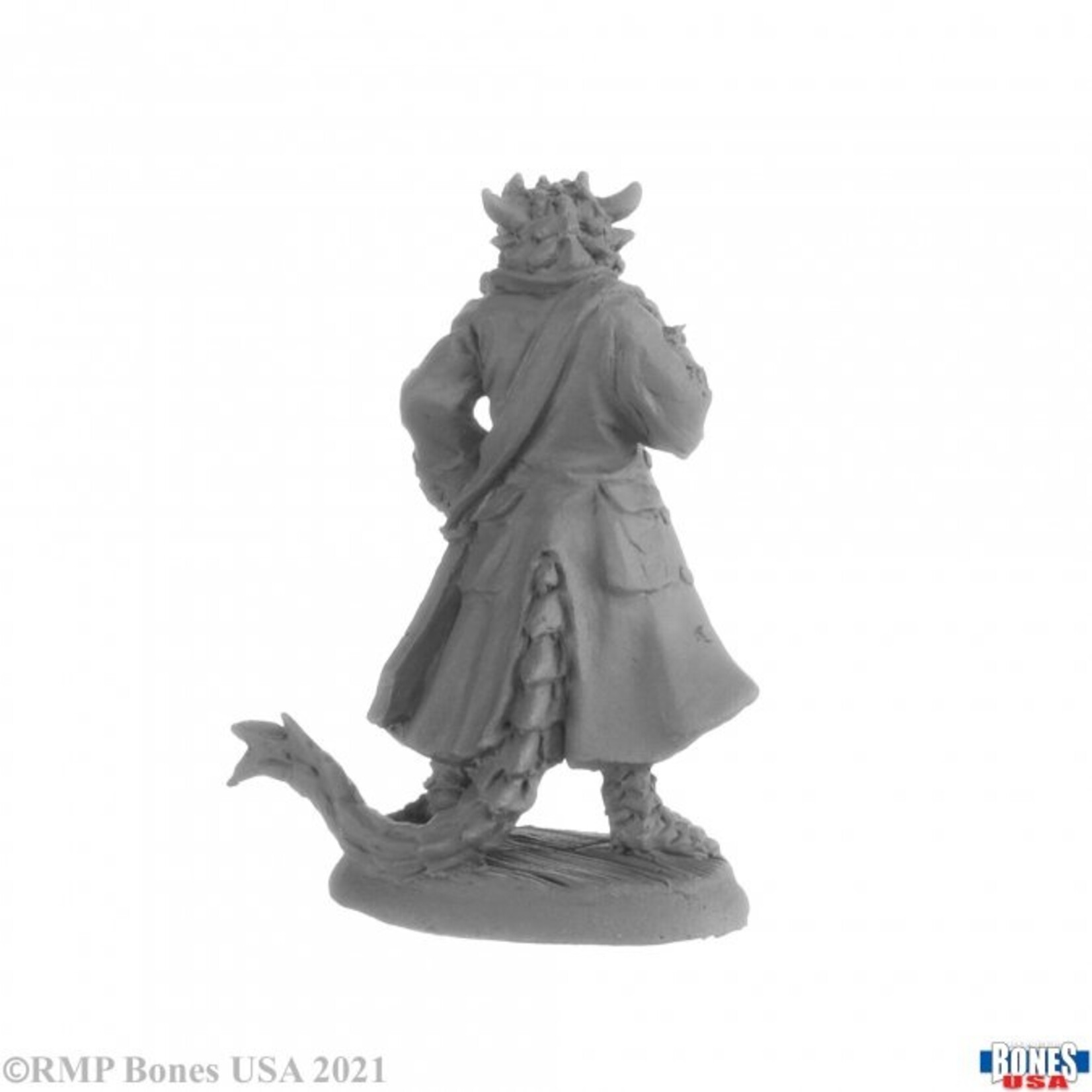 Reaper Miniatures Captain Blackscale, Dragonfolk Pirate