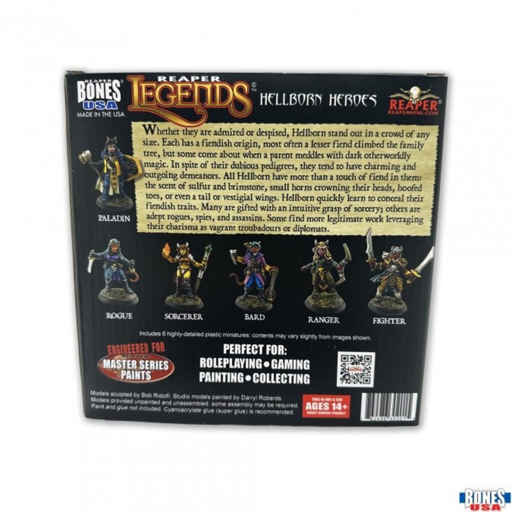 Reaper Miniatures Hellborn Heroes Boxed Set