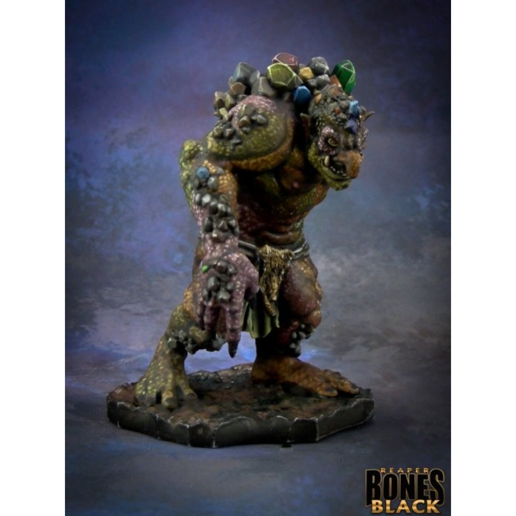 Reaper Miniatures Reaper Bones Black: Rock Troll