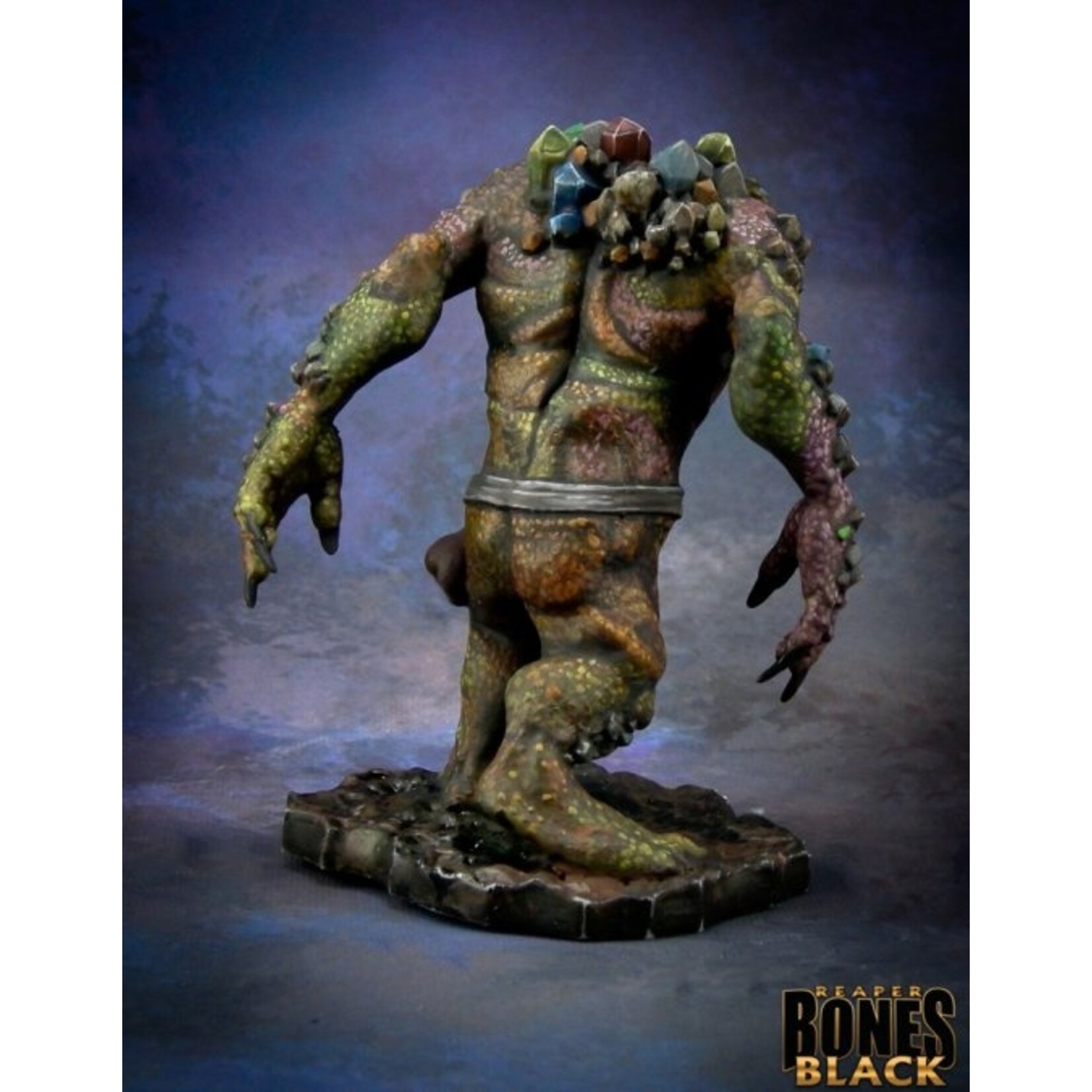 Reaper Miniatures Reaper Bones Black: Rock Troll