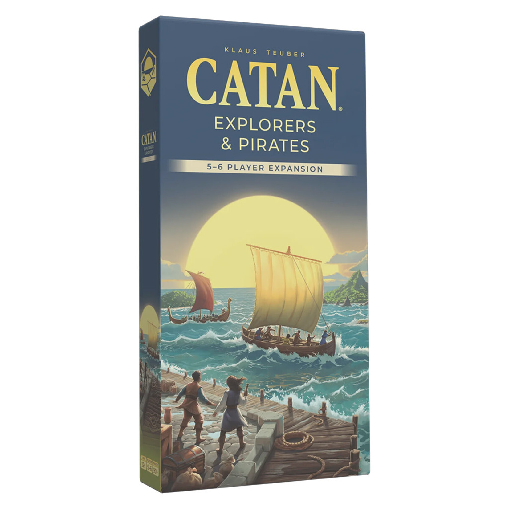 Catan Studios CATAN 6th – Explorers & Pirates 5-6 Player Expansion