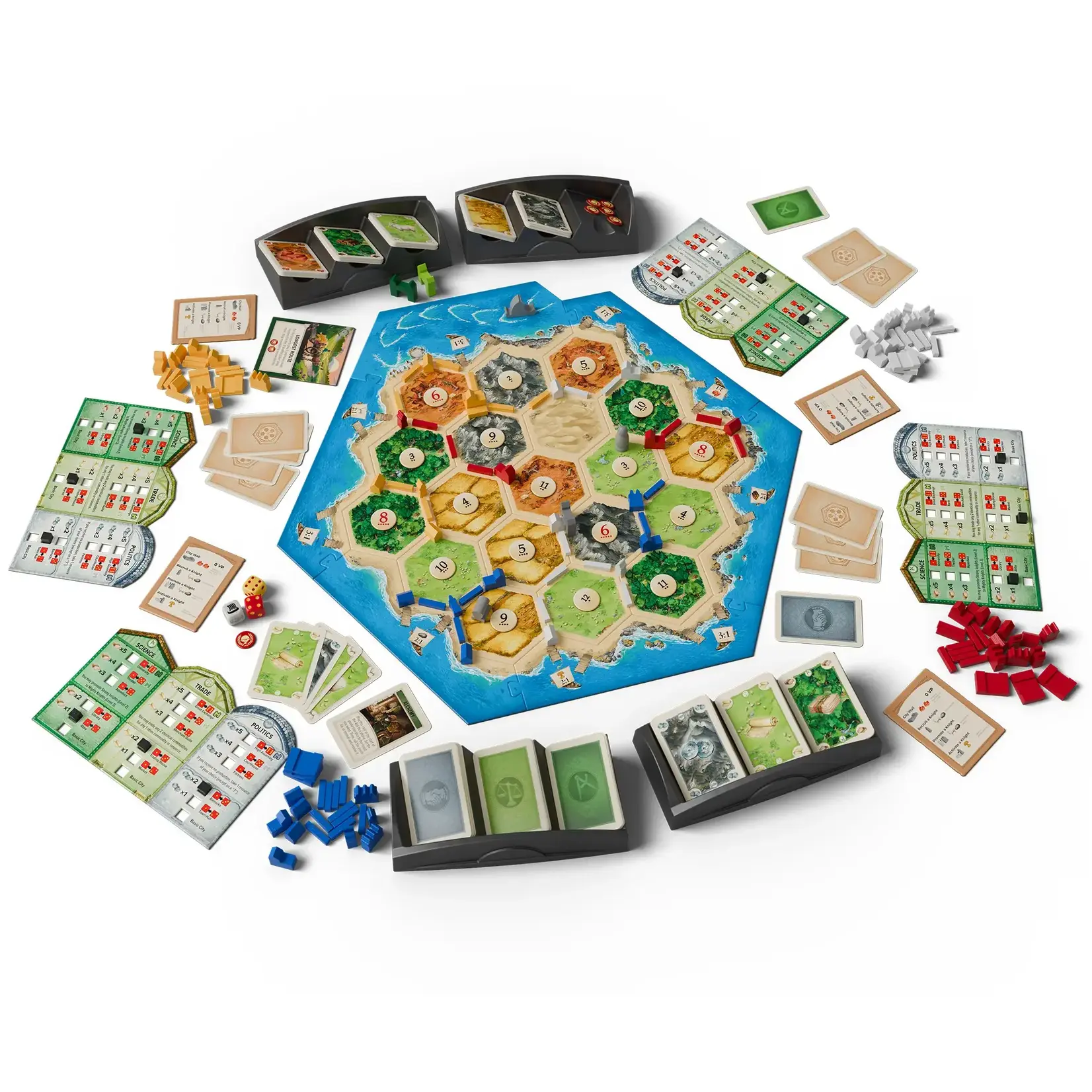 Catan Studios CATAN 6th ed - Cities & Knights Expansion